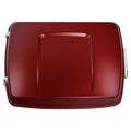 Trunk Pad Mount Rack for Harley Electra Glide (2014–2025) Wicked Red Denim