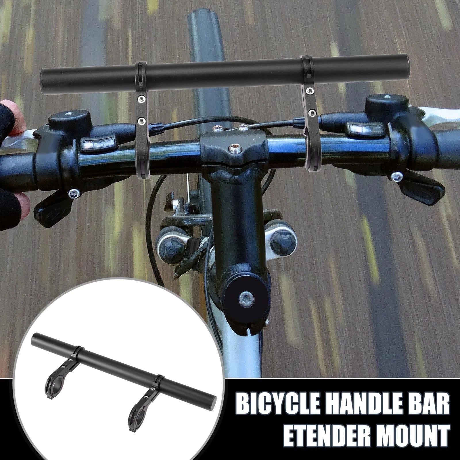 Aluminum Alloy Handlebar Extension Bracket for Bicycle Double Handle (2000–2026)