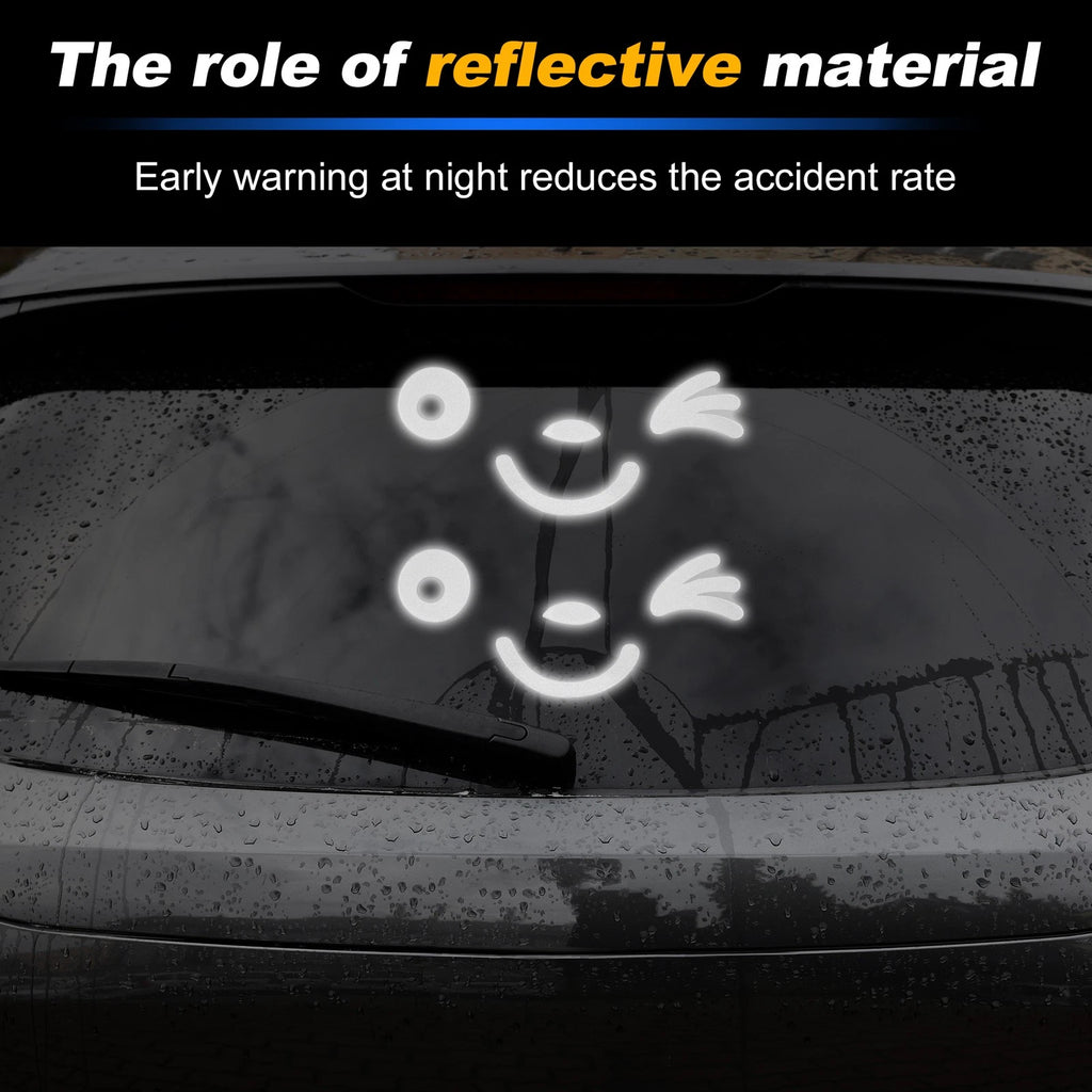 Reflective Bumper Decal for Vehicle Body (Universal)