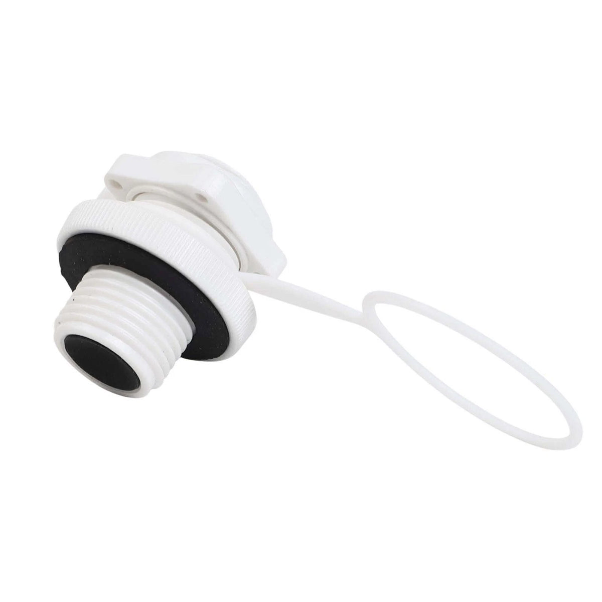 Air Cap Screw Valve for - Set of 2, White/Black
