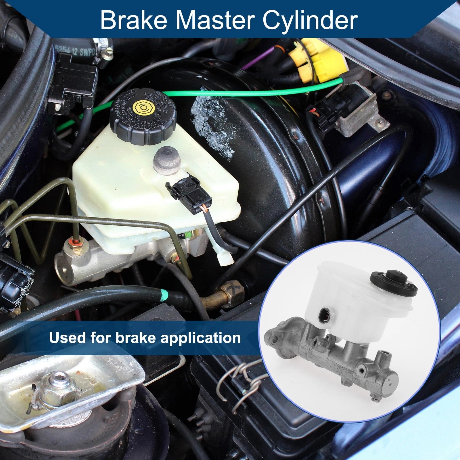 Brake Master Cylinder with Reservoir Replacement for Toyota Hiace (2001–2019)