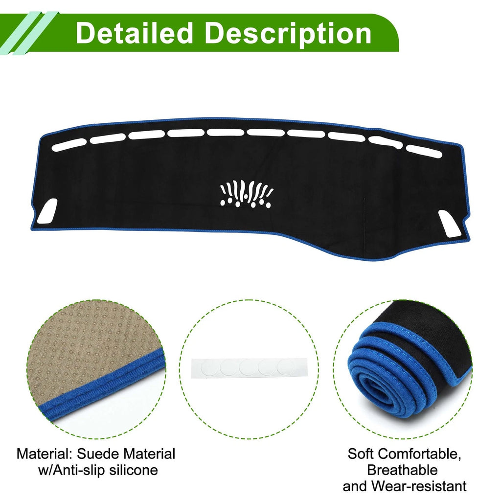 Dashboard Dash Cover Mat Replacement for Mercedes Benz GLC (2016–2022)
