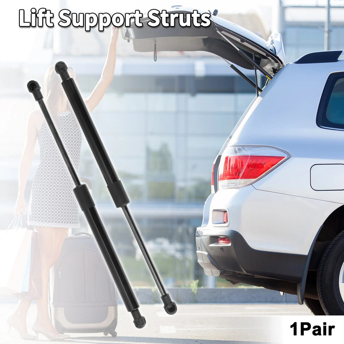 Tailgate Lift Supports Struts 8X23406A42A C for Jaguar XF I X250 (2009–2015)