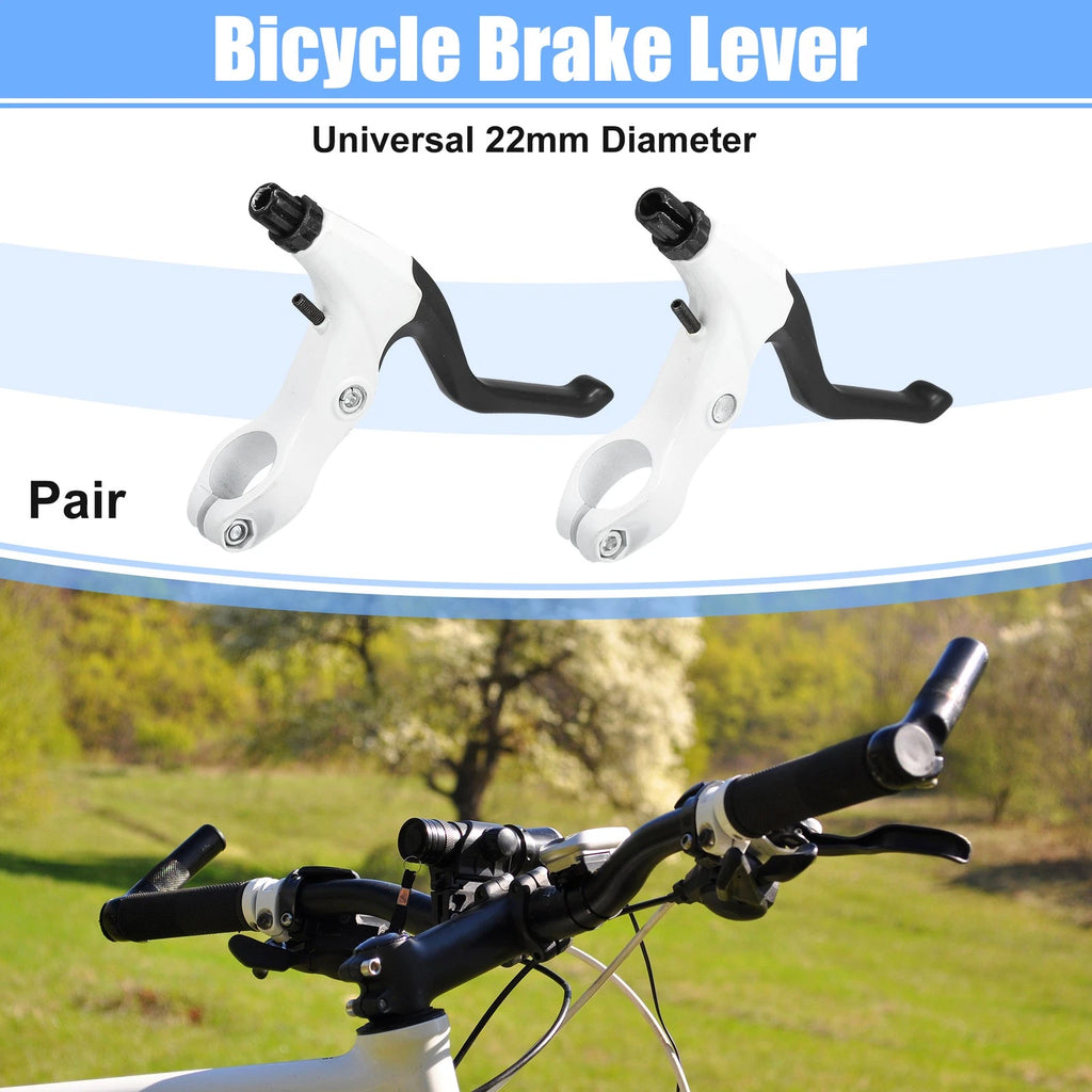 Brake Lever Handles 22mm Pair Aluminum Alloy for Universal Bicycle (1 Pack)