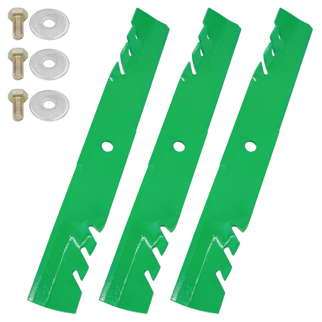 Deck Gator Blade with Bolt Replacement for Hustler 54 Inch (2005–2012)