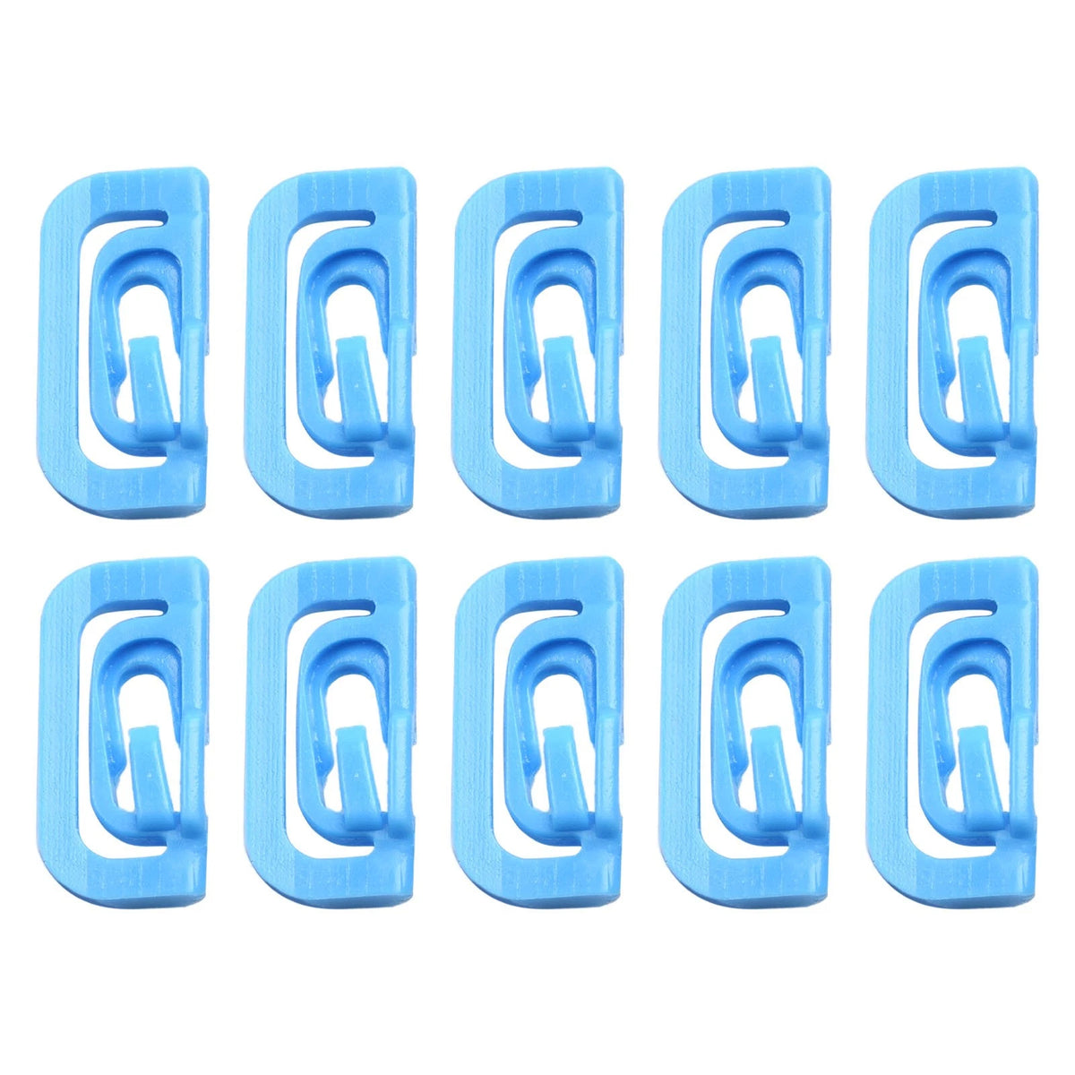 10x Windshield Molding Retainer Clips for Mitsubishi Lancer Montero (MB880455)