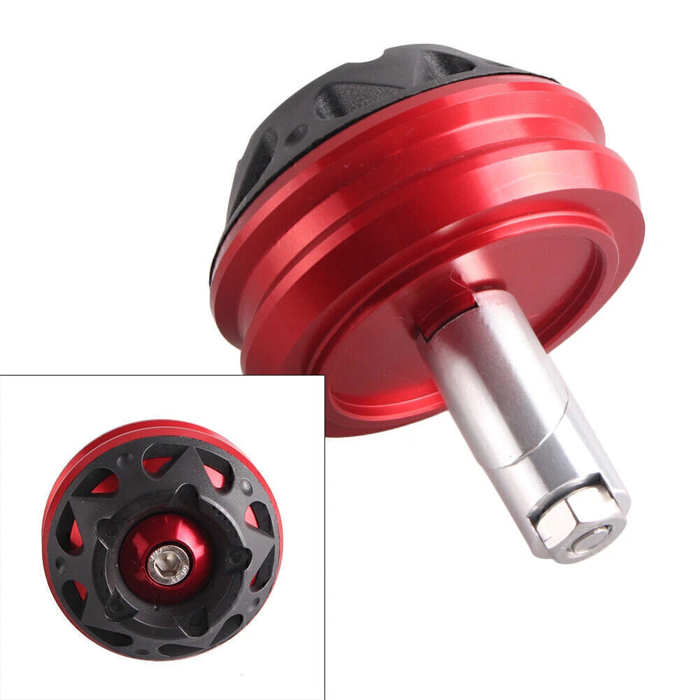 Rear Fork Wheel Frame Slider Protector Cap for BMW R1200GS (2013–2017) Aluminum Red