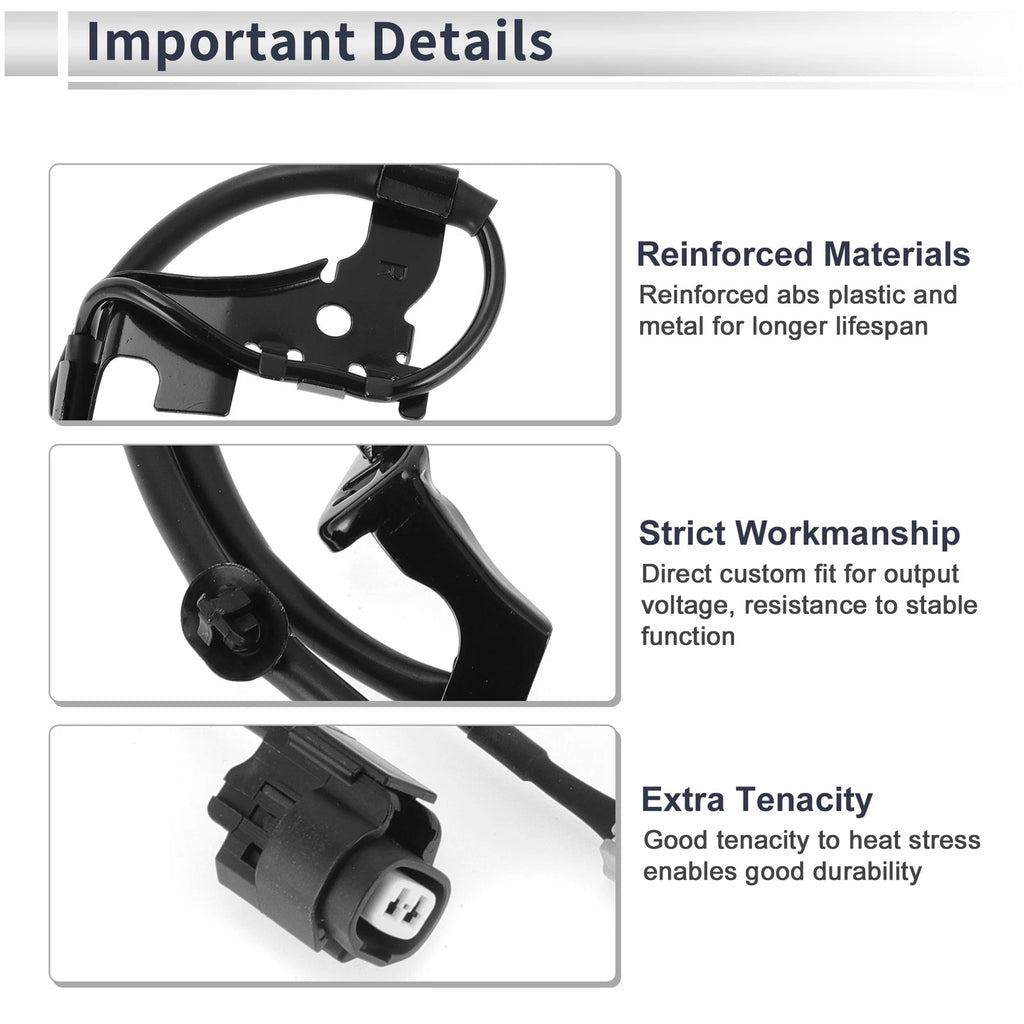 ABS Wheel Speed Sensor Replacement for Lexus GS 350 (2007–2011) Front Right