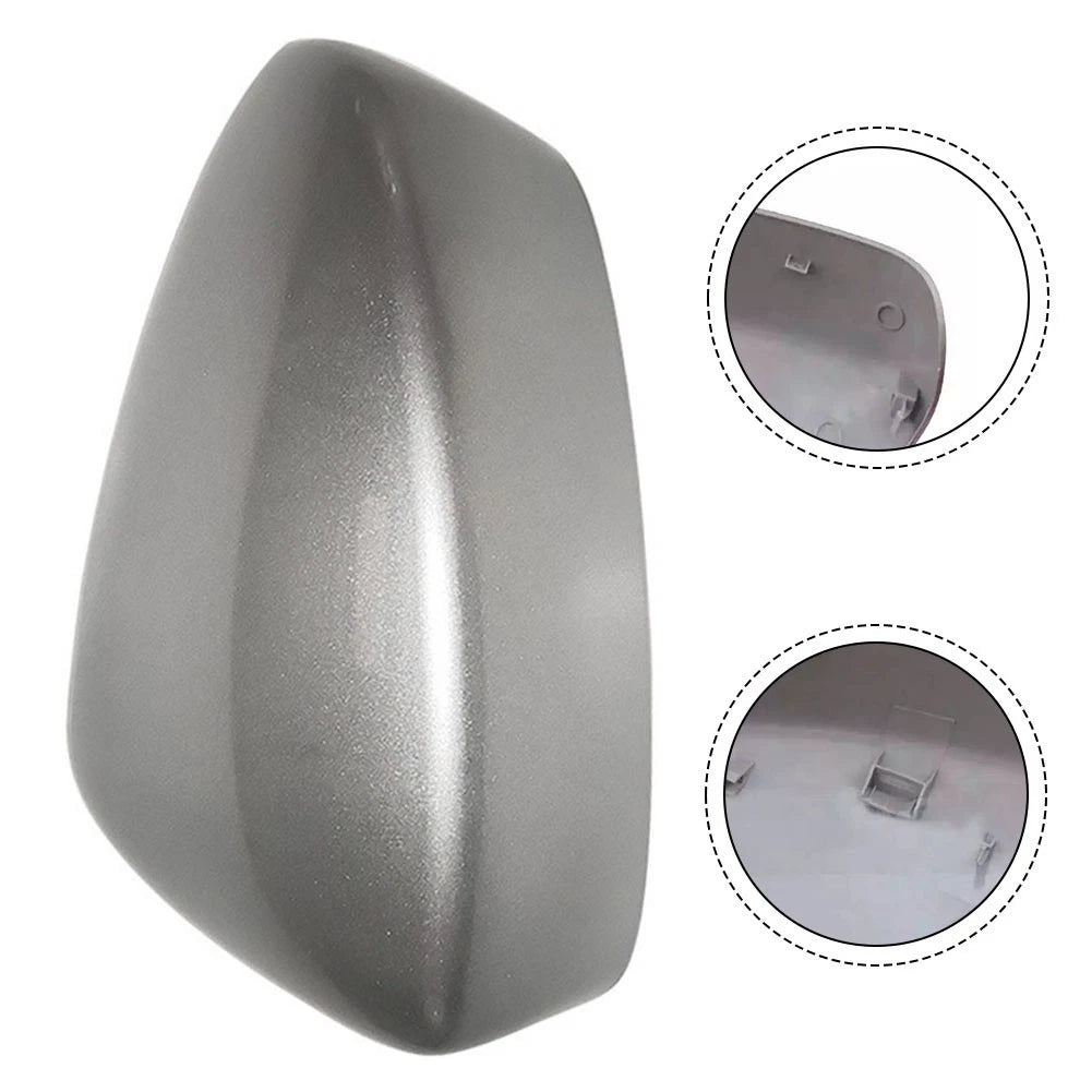 Left Silver Wing Mirror Cover Cap for Mazda CX-5 (2013–2014)