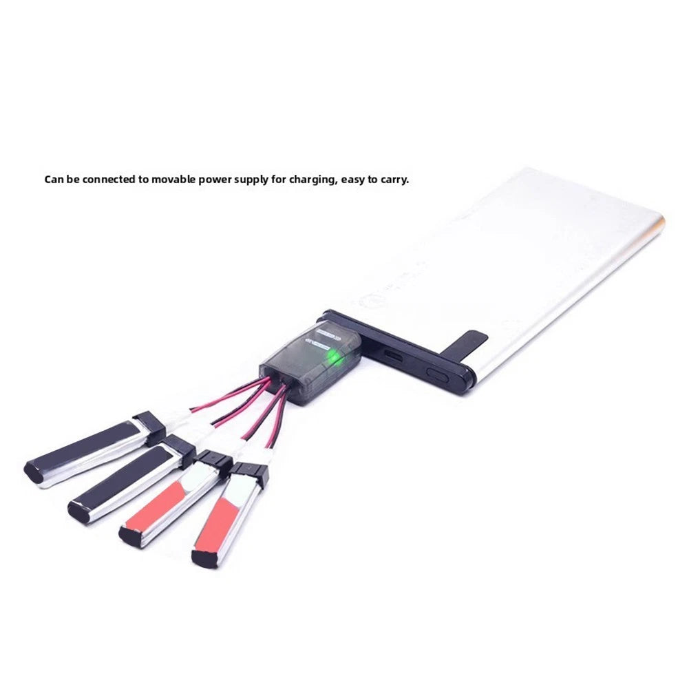 4 Port USB Battery Charger for RC Models (1S, LiPo, LiHV) - CX405