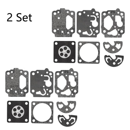 Set of 2 Carburetor Diaphragm Kit for Kawasaki TH43 TH48 Elite 4700 (N/A)