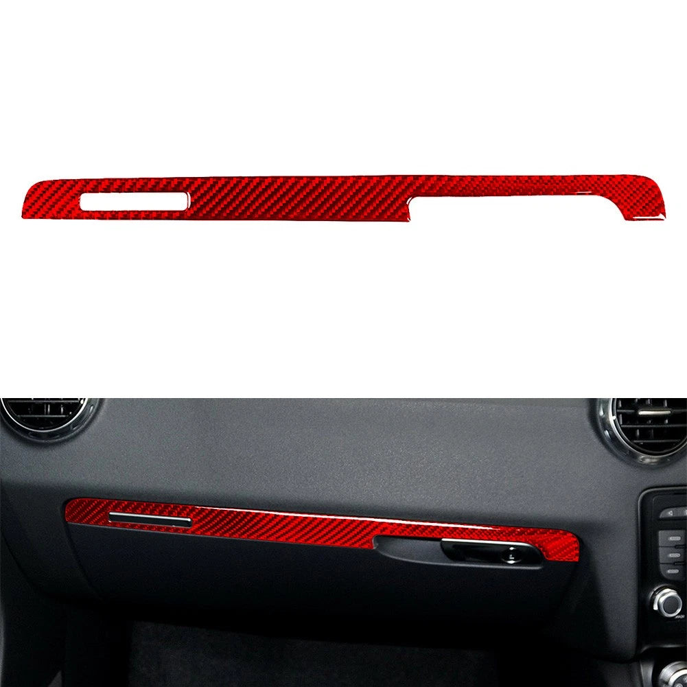 Dashboard Glove Box Panel Cover Trim Strip for Audi TT TTS TTRS (2008–2014)