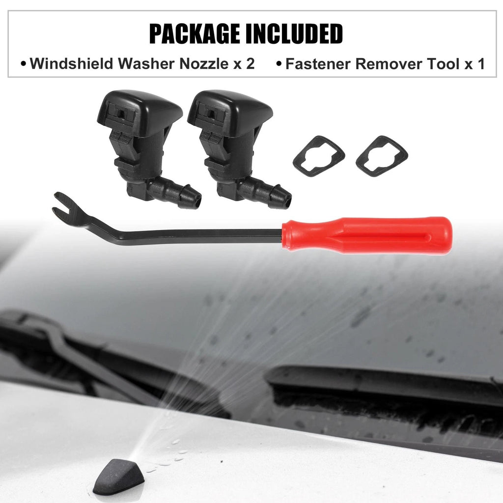 Front Windshield Washer Nozzle Kit (5 Pack) for Toyota Tacoma (2000–2004)