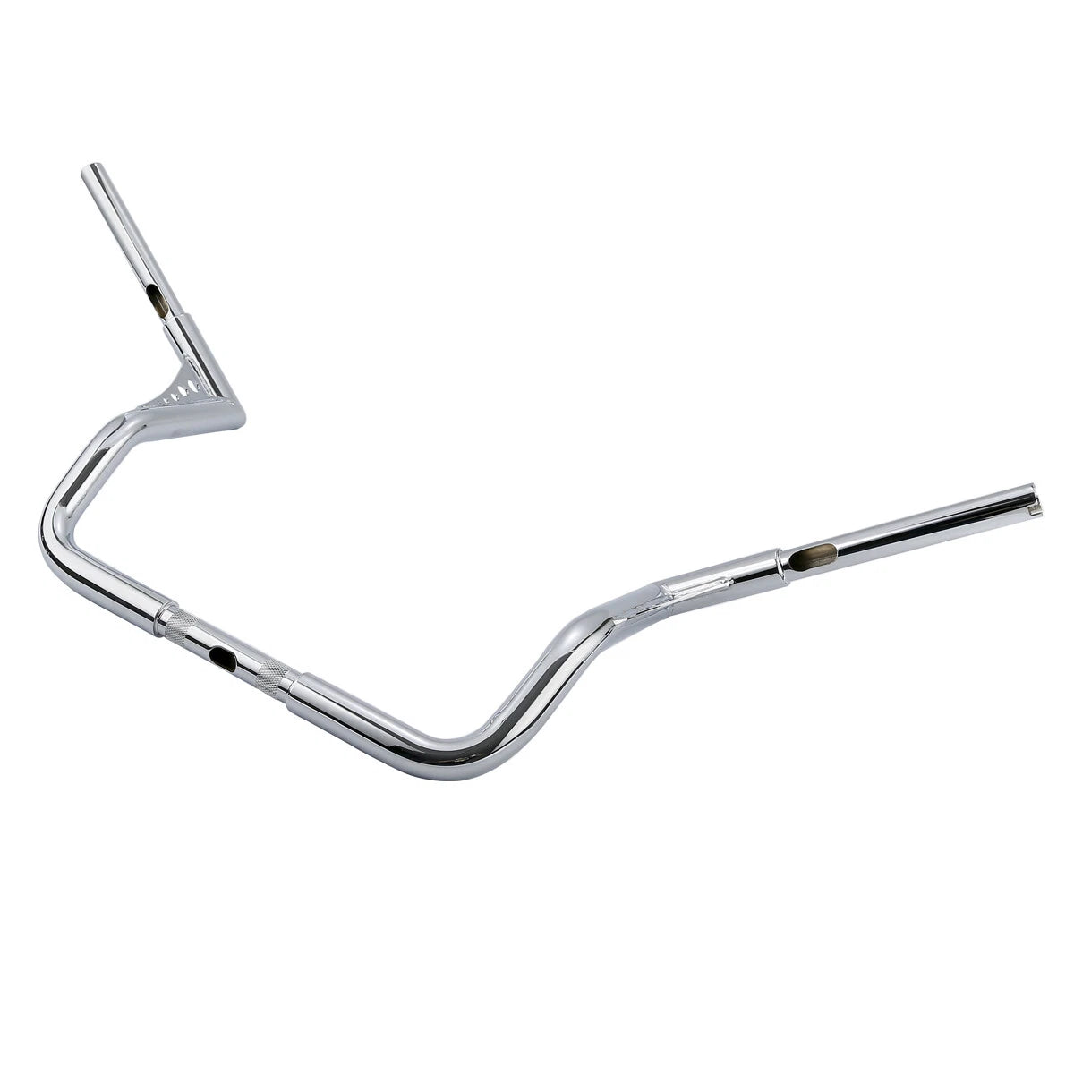 Chrome/Black 12" Ape Hanger Handlebar for Harley Electra Glide (1982–2024)