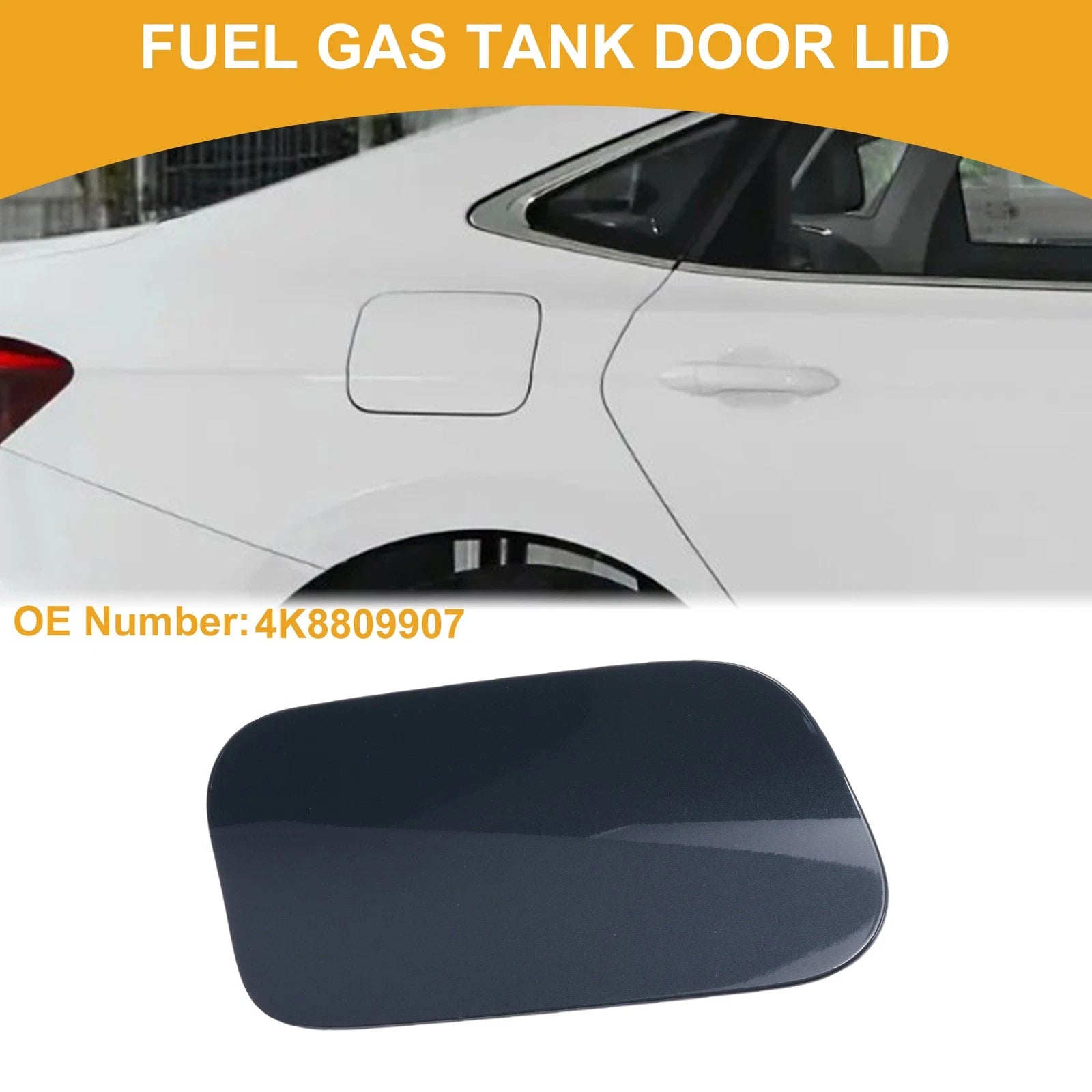 Fuel Tank Door Cap Replacement for Audi A7 (2019–2024) Clip Type