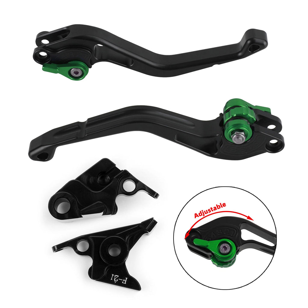 Short Clutch Brake Lever for Kawasaki Z650, Versys 1000, Z900 (2017–2023)