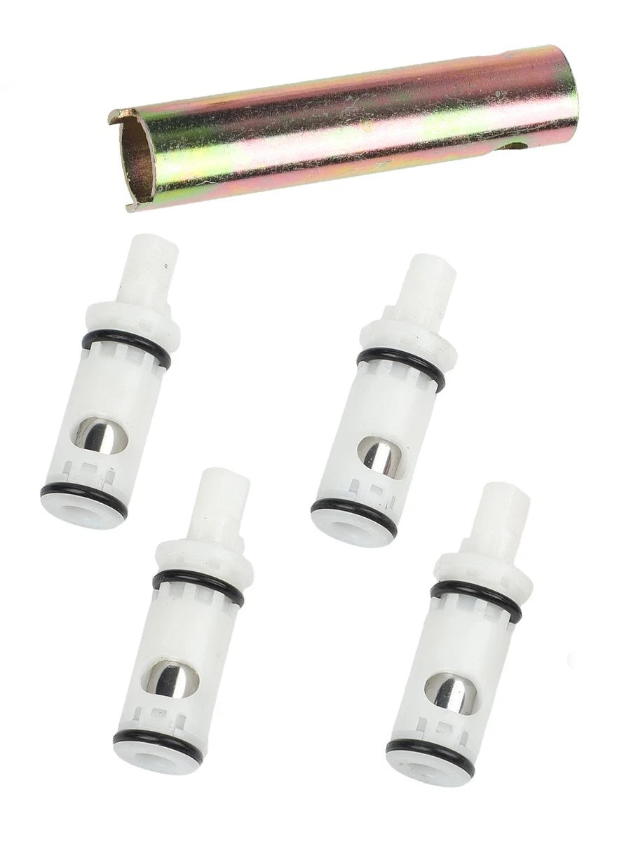 Replacement Faucet Cartridge Kit for Double Handle Faucets (Bathroom)