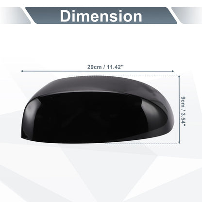 Rearview Mirror Cover Cap Gloss Black for Chevrolet Avalanche GMC (2002–2013)