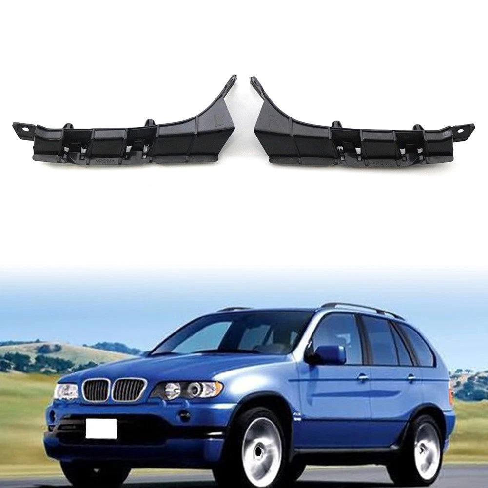 Front Bumper Bracket Holder Cover For BMW X5 E53 03-06 51117116667 51117116668