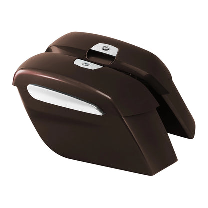 Hard Saddlebags for Indian Chieftain Dark Horse (2019–2025) Dark Walnut