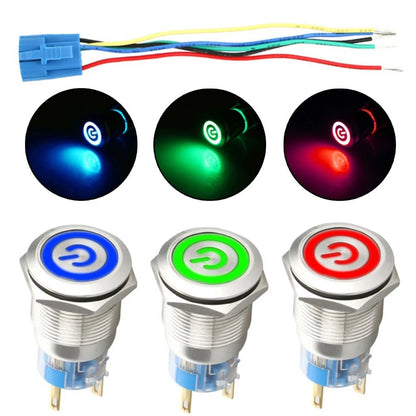 Button Switch for - ON/OFF Blue/Red/Green