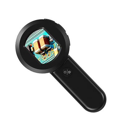 100X Mini Pocket Microscope Loupe Lens Illuminated