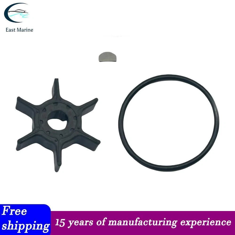Water Pump Kit with Impeller Key O-Ring for Yamaha 6HP 8HP 9.9HP (1990–2023)