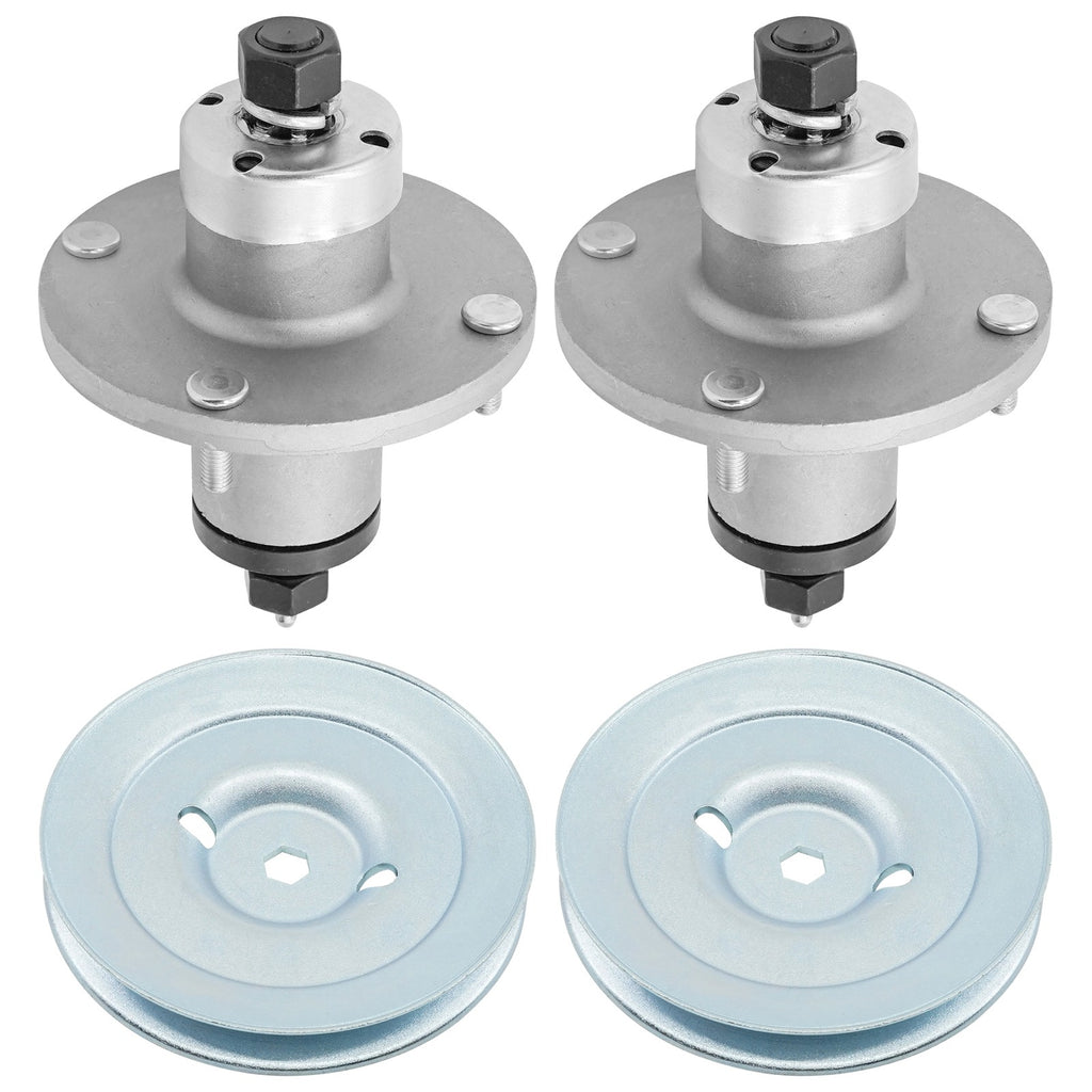Deck Spindle Pulley Replacement for John Deere X300 X304 X324 X360 (2003–2005)