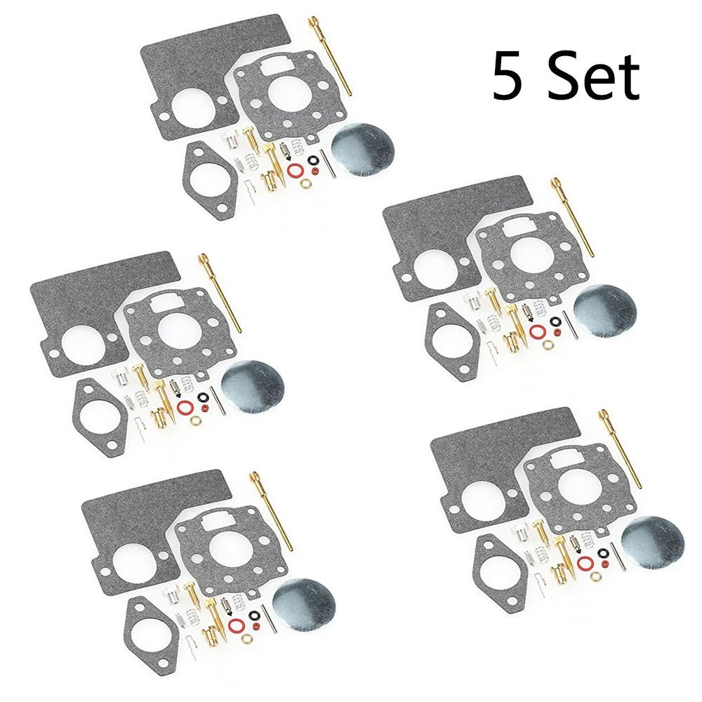 Set of 5 Carburetor Rebuild Parts for B&S 394989 243431 243432 243434 243436