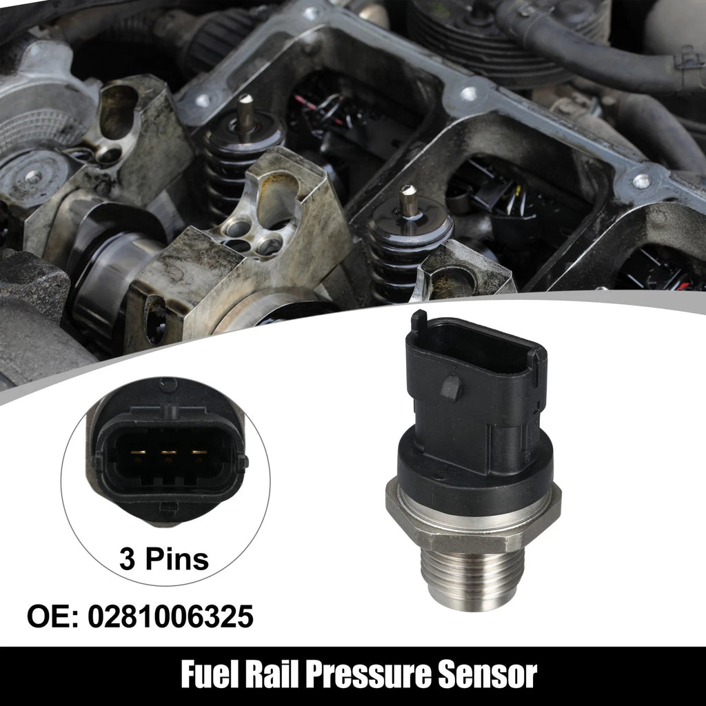 Fuel Rail Pressure Sensor 0281006325 for Dodge