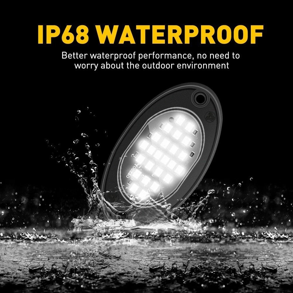 LED Rock Lights for Offroad SUV Pickup Truck (2010–2023)