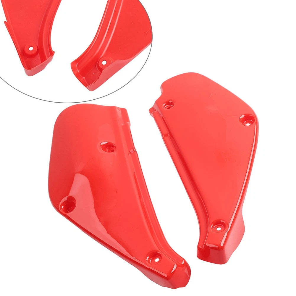Side Panels Plates Covers Kit for Honda XR80R XR100R (1988–2000) - Glossy Red
