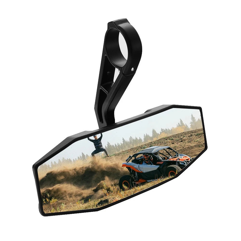 Center Rear View Mirror with 1.75" Clamp For Polaris RZR General 1000 1000 XP