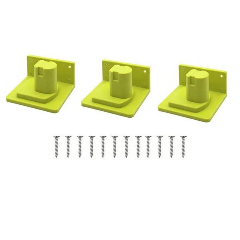 18V Power Tool Holder Wall Mount Set with Screws for Tool Storage
