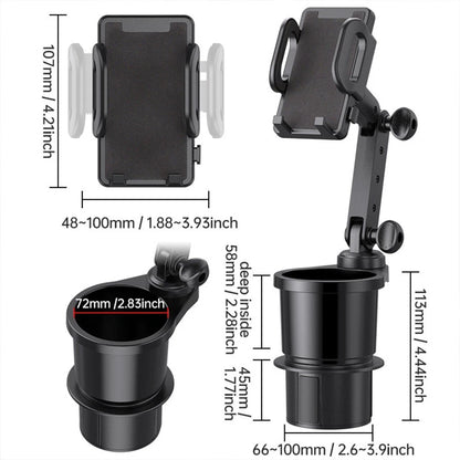 Phone Holder for Water Cup Holder (155121161mm)