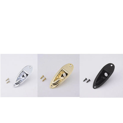 Rectangular Jack Plate Socket for Fender Stratocaster (Electric Guitar)