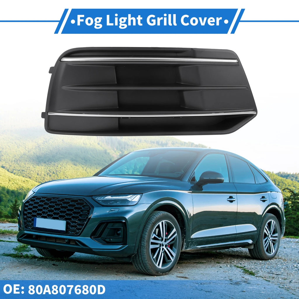 Front Right Fog Light Grill Replacement for Audi Q5 (2018–2024)