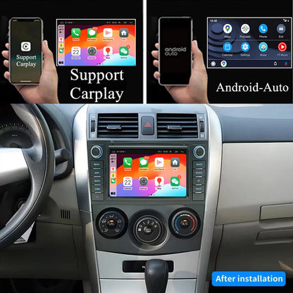 7'' Android Stereo Radio GPS Navigation for Toyota Auris (2006–2012)