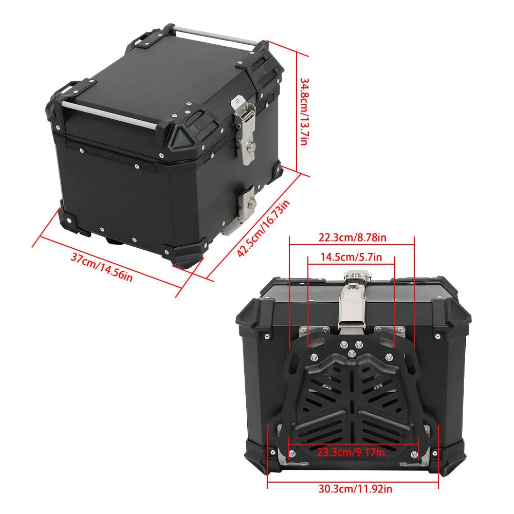 45L Waterproof Motorcycle Top Case for Scooter (Universal Fit)