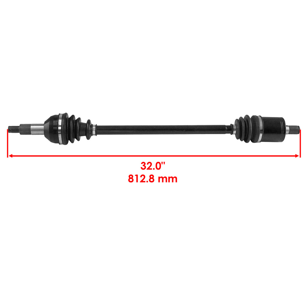 Caltric Front CV Axle Replacement for Can-Am Traxter HD10 XMR (2019–2023)