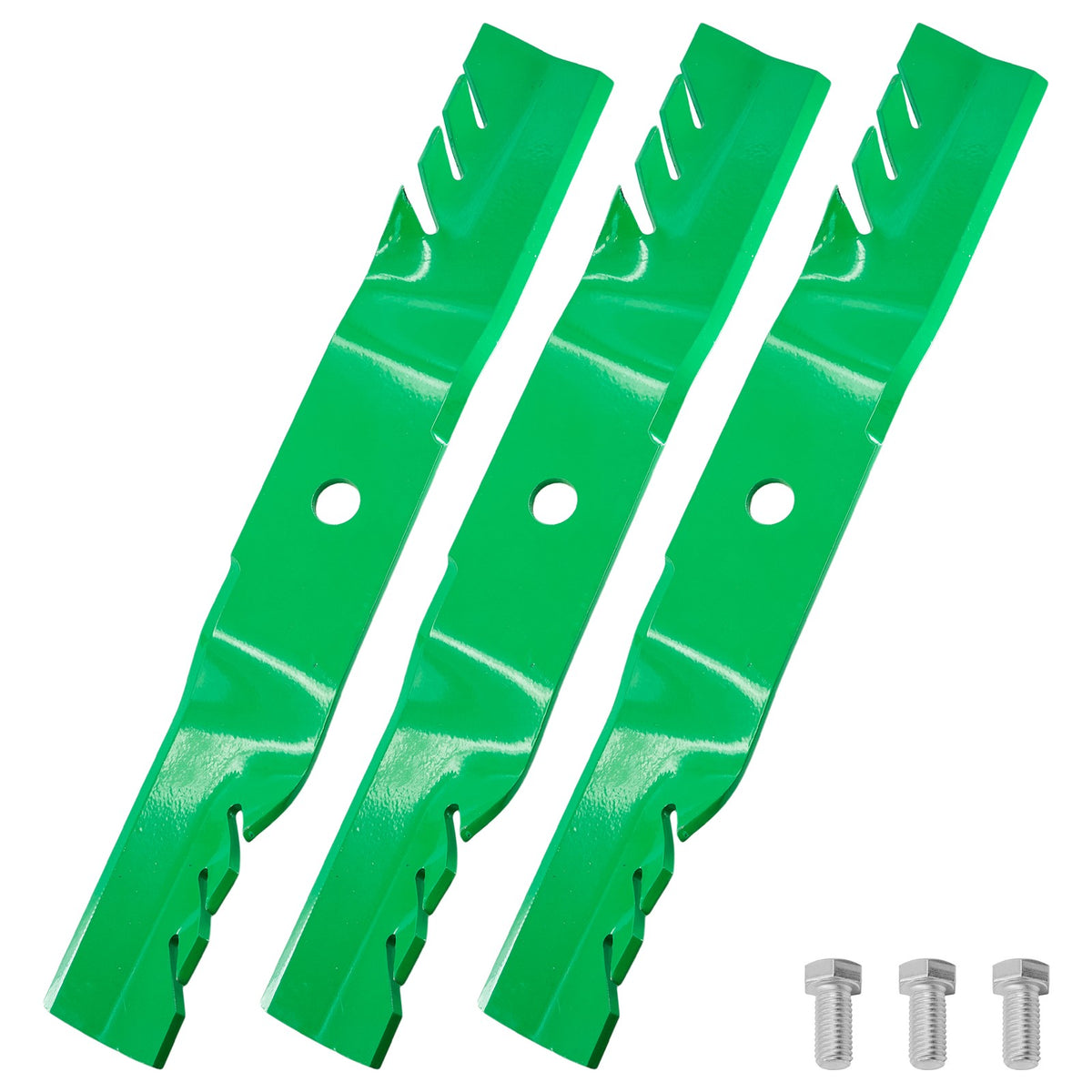 60 Inch Deck Blade with Bolt for John Deere Mowers (2005–2020)