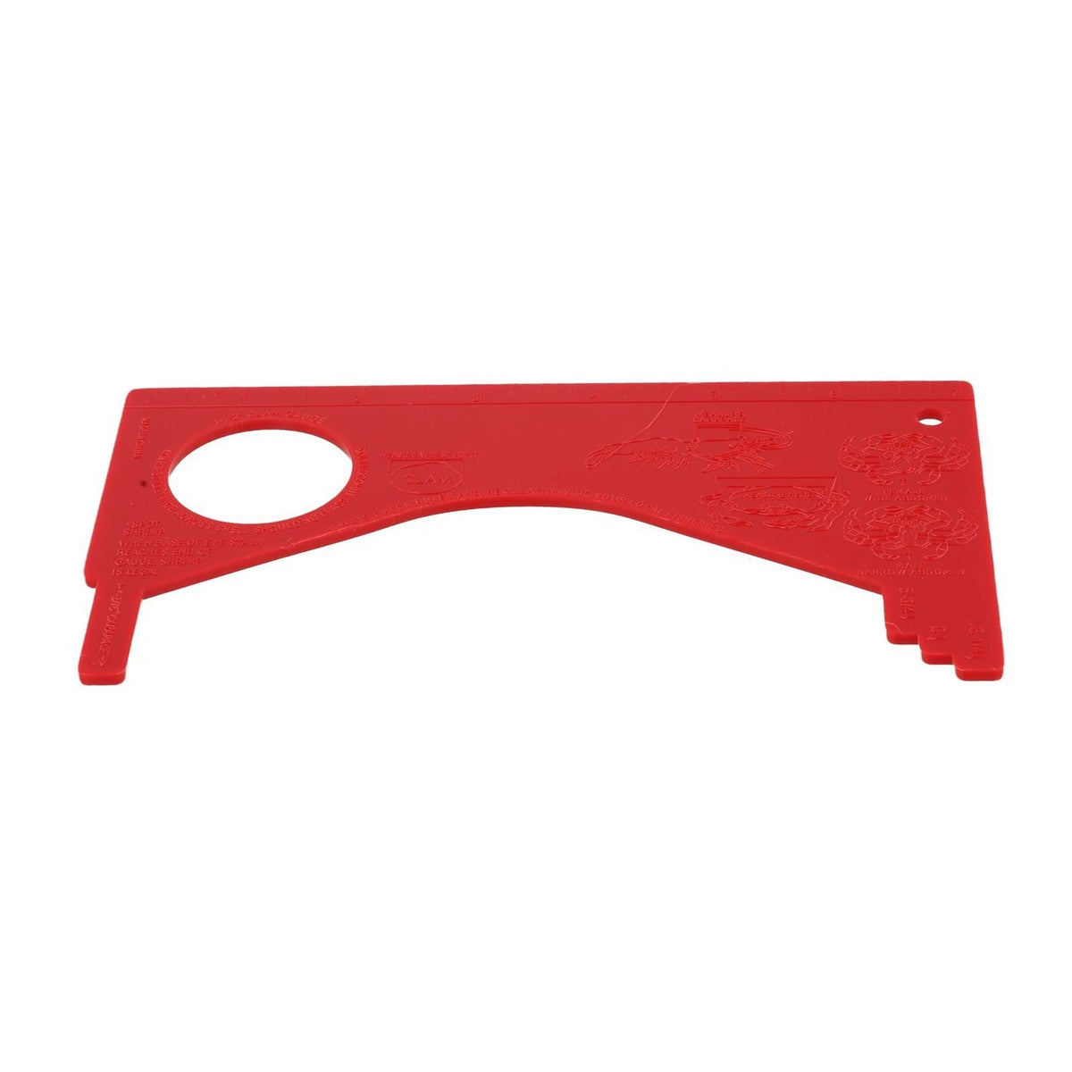 4X Crab Measuring Tools for Dungeness Clams & Shrimp Gauge Set