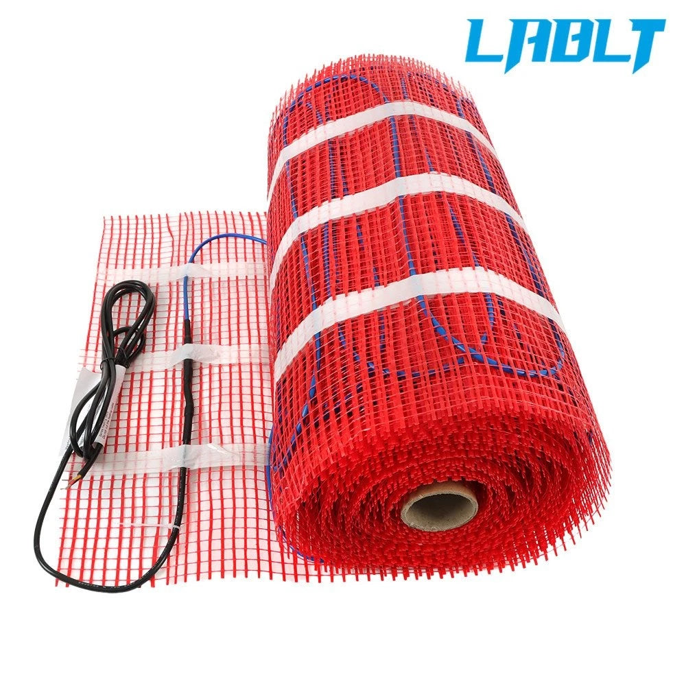 Electric Radiant Floor Heating System for Bathroom Kitchen (100 Sqft, 120V)