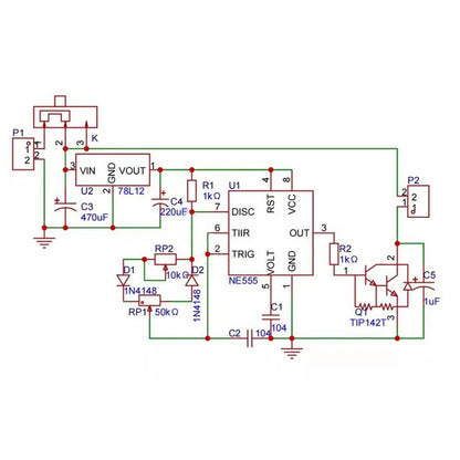 Motor Control Circuit Kit for Electronics Training DC 6-30V
