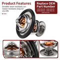 Thermostat O-Ring 19300-HN8-305 19300-HN8-003 for Honda TRX700XX Rincon 650 680 (2006–2014)