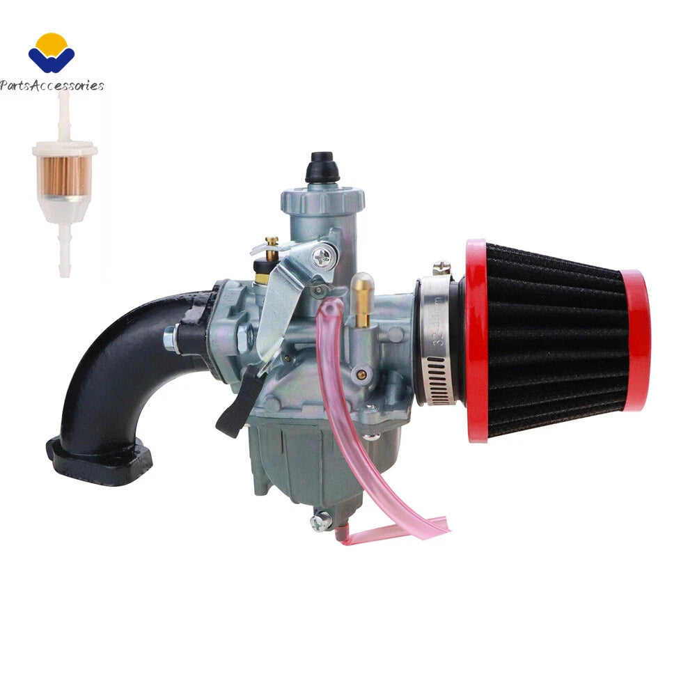 Carburetor & Intake Boot + Air Filter for Honda ATC185 ATC185S ATC200 ATC200S