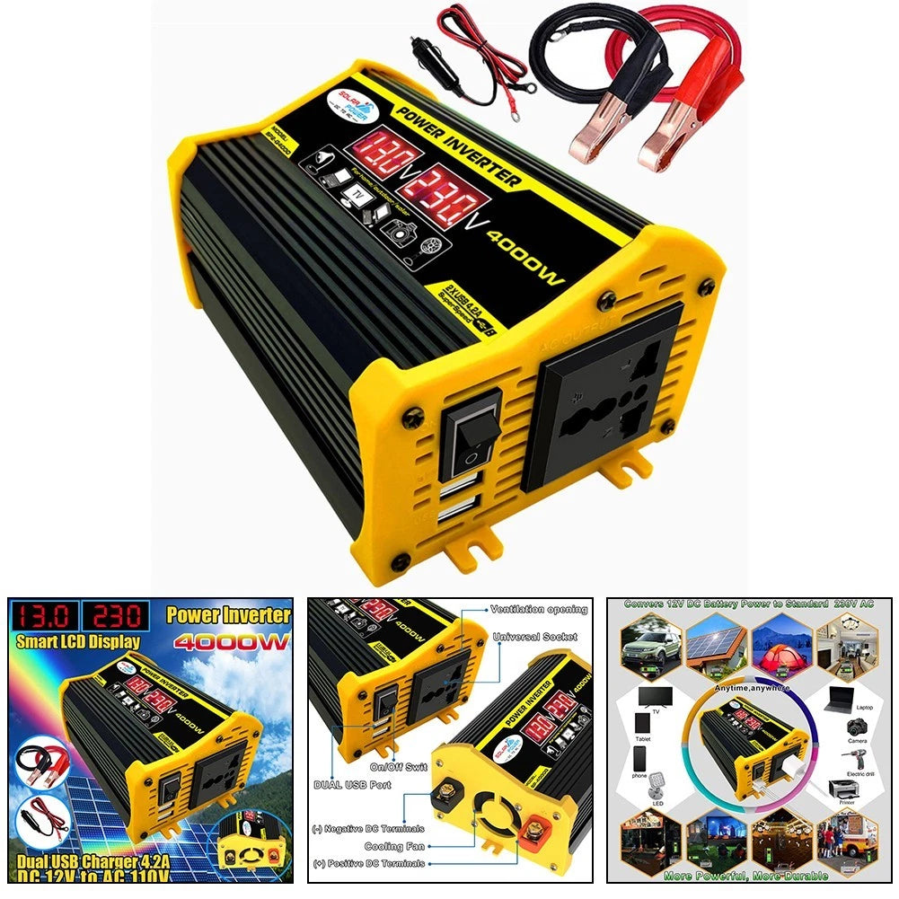 Solar Panel Kit 4000W 220V for Complete Home Power Generation