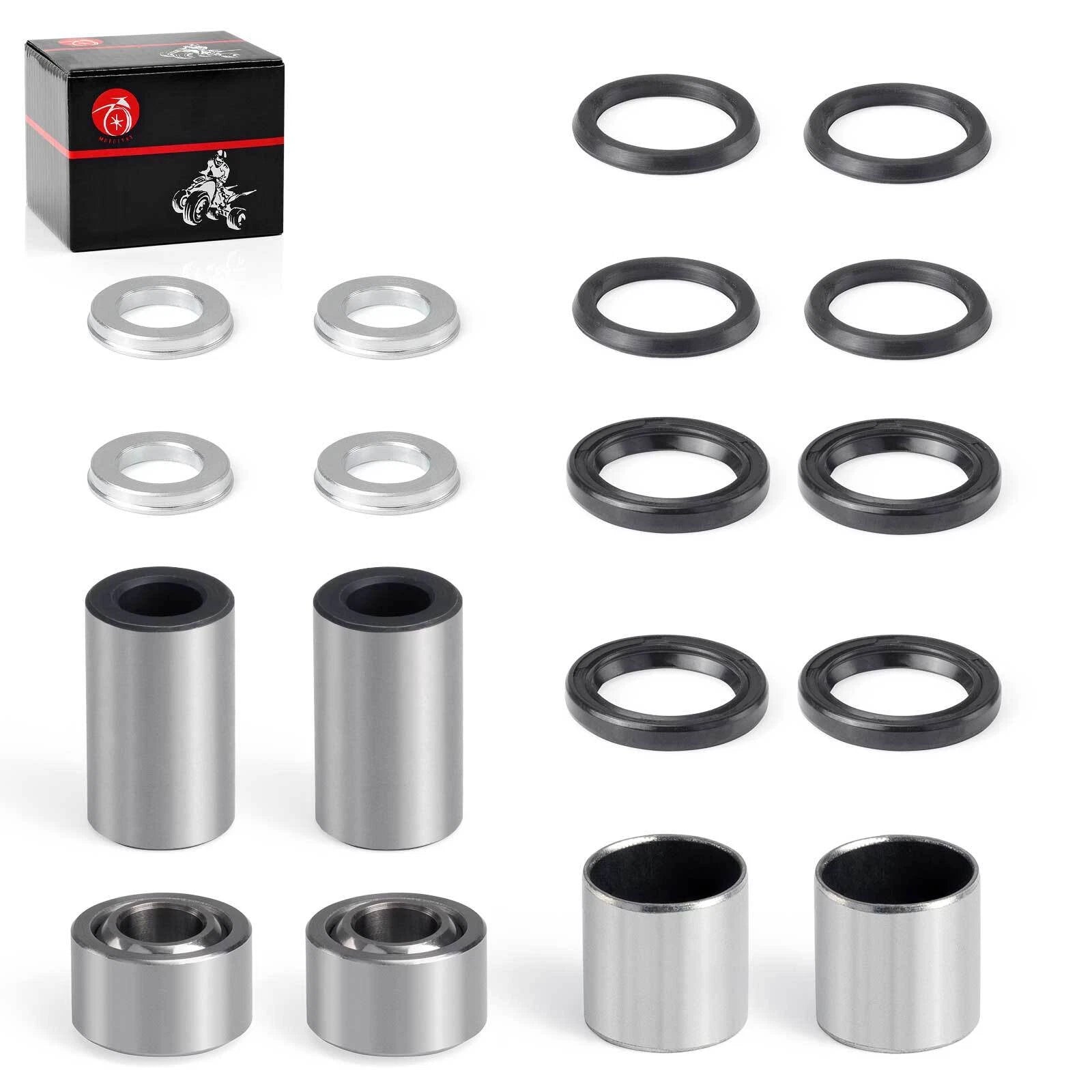 2X Front Shock Bushing Seal Kit for Honda Sportrax 400 TRX400EX (1999–2004)