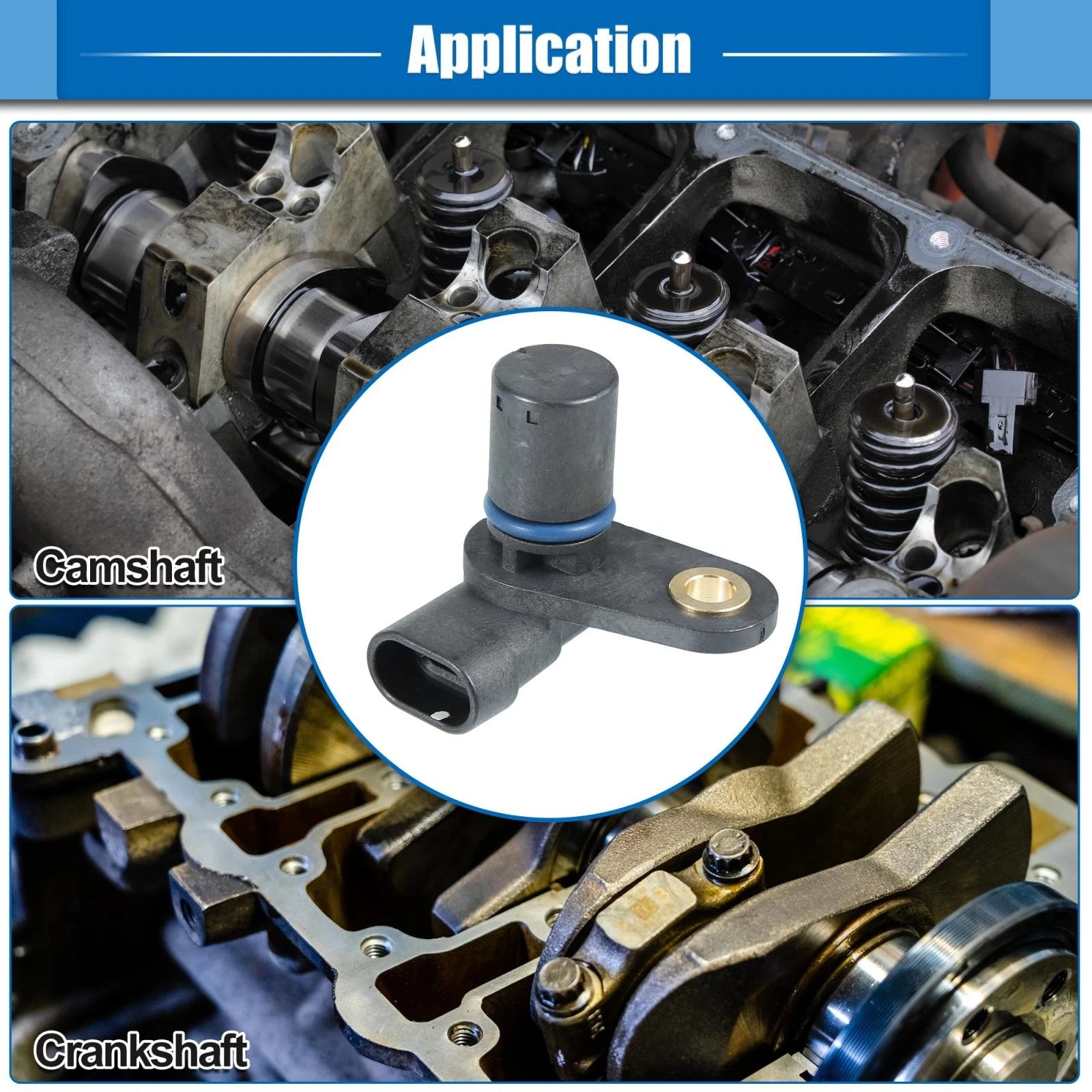 Crankshaft Camshaft Position Sensor Replacement for Chevy GMC (2015–2019)