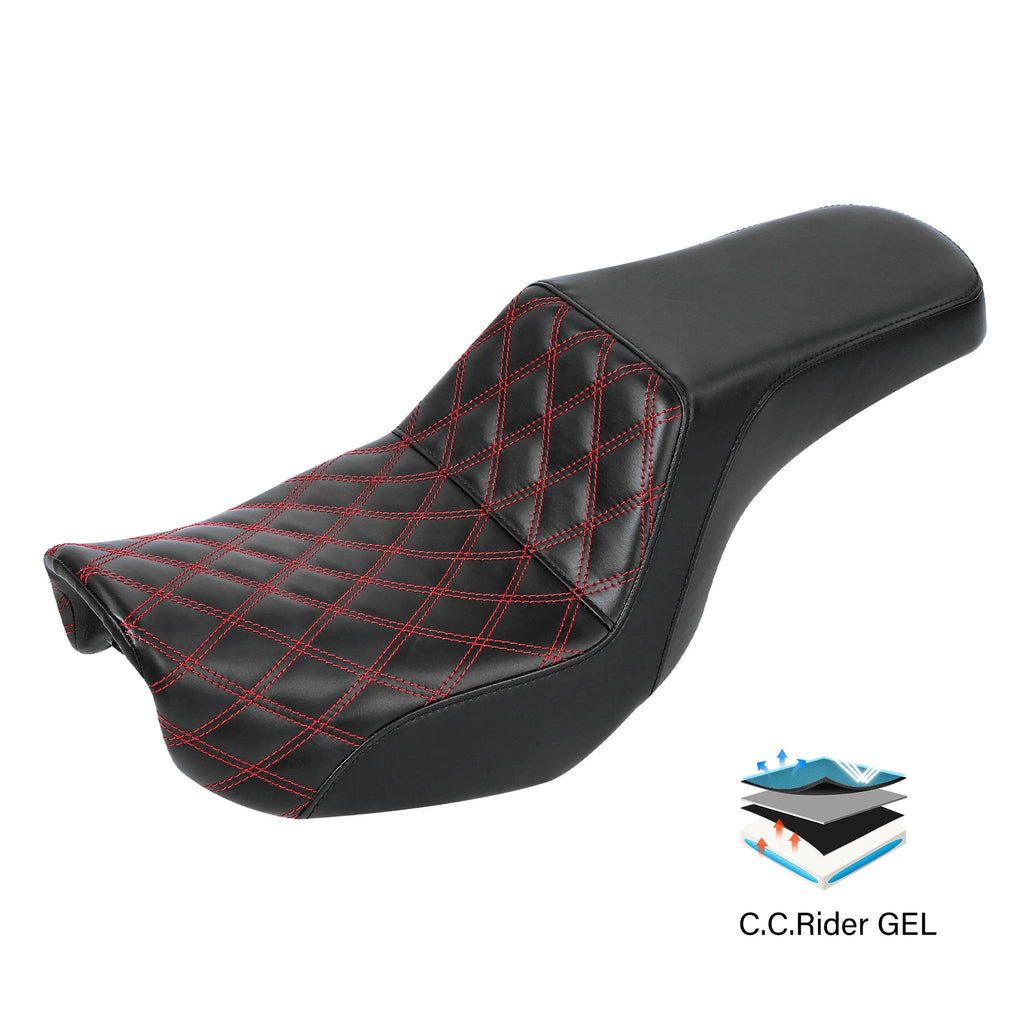 Gel Seat for Harley Dyna Super Wide Glide (2006–2017)